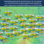 Экстренное предупреждение о возможном возникновении чрезвычайных ситуаций, обусловленных опасными метеорологическими явлениями